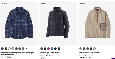 Patagonia Canada Pre Black Friday Sale: Save 30% – 50% OFF Many Sale Styles Including Outerwear, Sweaters, Pants & More