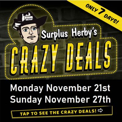 Surplus Herby's Flyer November 21 to 27