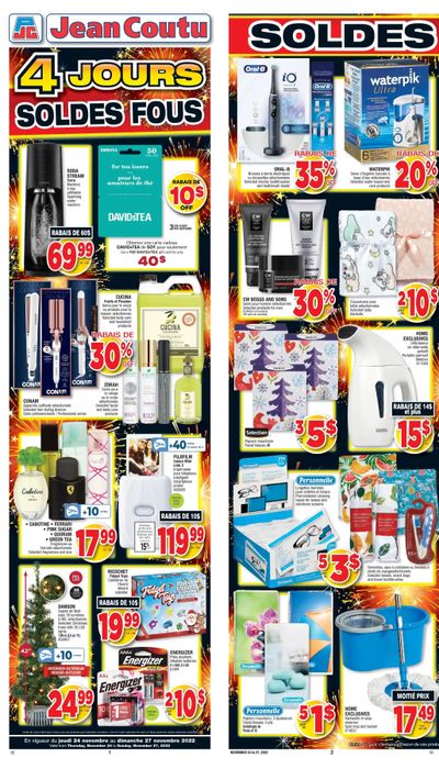 Jean Coutu (QC) Flyer November 24 to 30