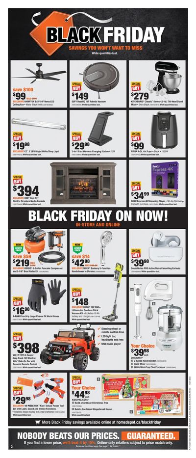 Home Depot (BC) Black Friday Flyer November 24 to 30