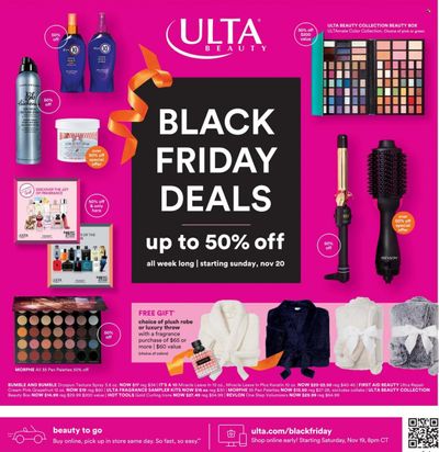Ulta Beauty Weekly Ad Flyer Specials November 20 to November 26, 2022