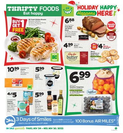 Thrifty Foods Flyer November 24 to 30