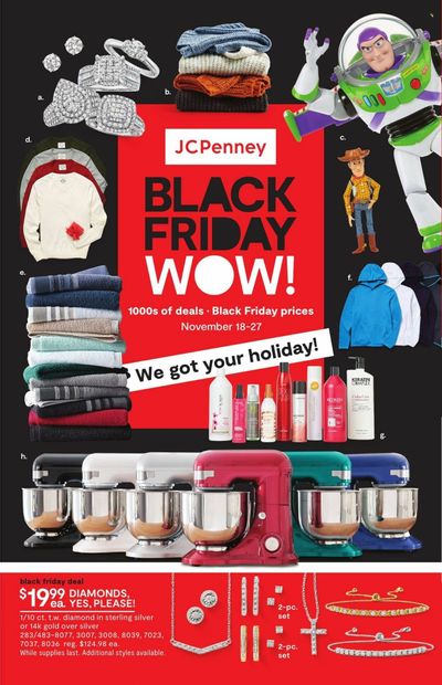JCPenney Weekly Ad Flyer Specials November 18 to November 27, 2022