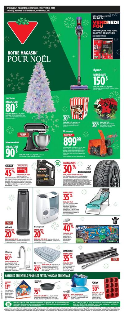 Canadian Tire (QC) Flyer November 24 to 30