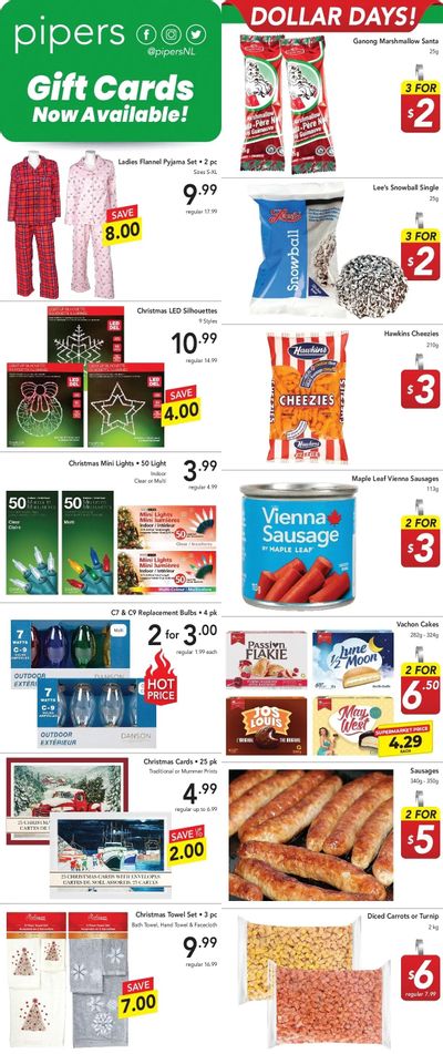 Pipers Superstore Flyer November 24 to 30