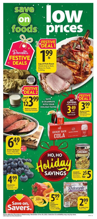 Save on Foods (AB) Flyer November 24 to 30
