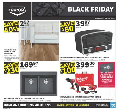 Co-op (West) Home Centre Flyer November 24 to 30