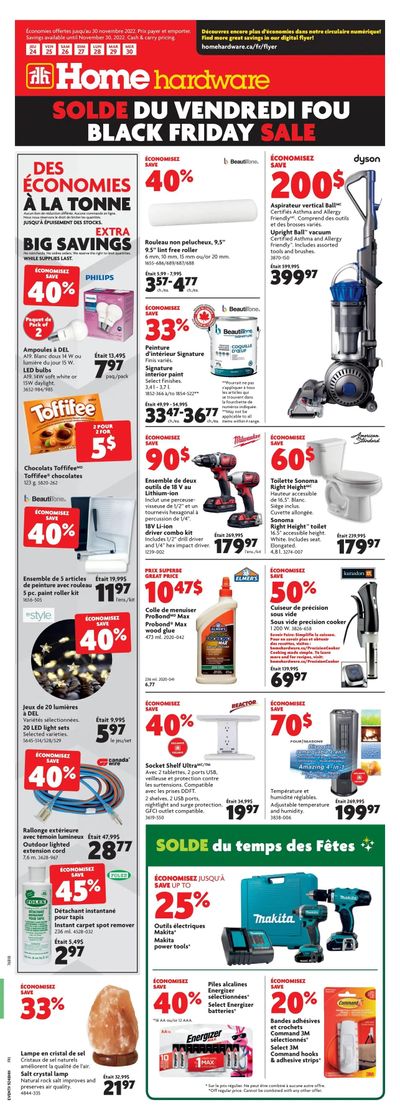 Home Hardware (QC) Flyer November 24 to 30