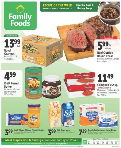 Family Foods Flyer November 24 to 30
