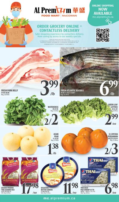 Al Premium Food Mart (McCowan) Flyer November 24 to 30