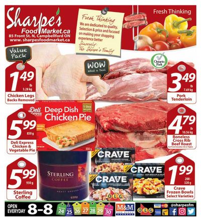 Sharpe's Food Market Flyer November 24 to 30