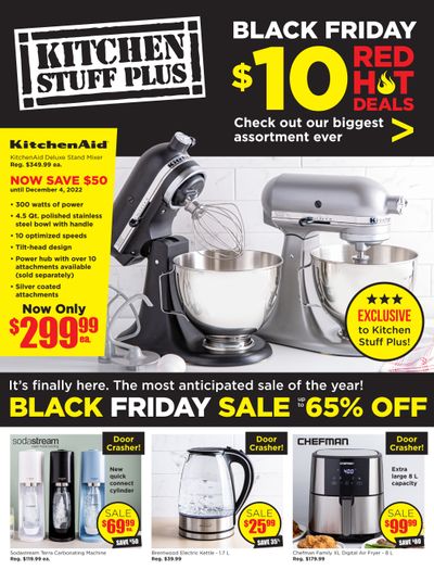 Kitchen Stuff Plus Black Friday Flyer November 24 to December 4, 2022