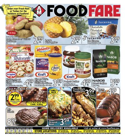 Food Fare Flyer November 26 to December 2