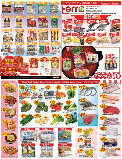 Terra Foodmart Flyer November 25 to December 1