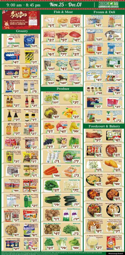 Nations Fresh Foods (Mississauga) Flyer November 25 to December 1