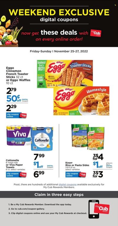 Cub Foods (MN) Weekly Ad Flyer Specials November 25 to November 27, 2022