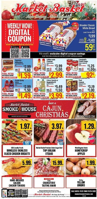 Market Basket (LA, TX) Weekly Ad Flyer Specials November 25 to November 29, 2022