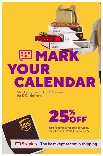 Staples Weekly Ad Flyer Specials November 27 to December 3, 2022
