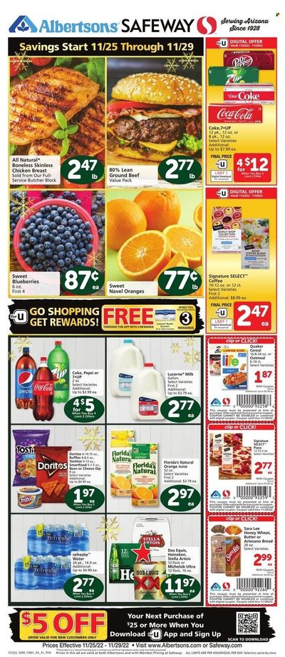 Safeway (AZ, CO, ID, MT, NE, NM) Weekly Ad Flyer Specials November 25 to November 29, 2022