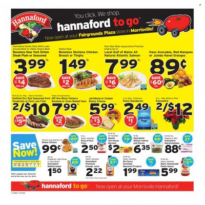 Hannaford (VT) Weekly Ad Flyer Specials November 27 to December 3, 2022