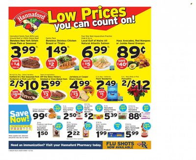 Hannaford (MA) Weekly Ad Flyer Specials November 27 to December 3, 2022