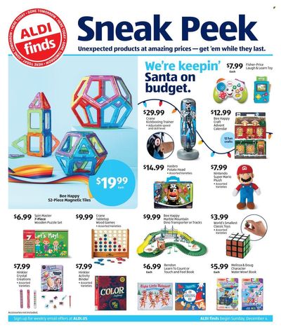 ALDI (MI, MN, NJ, NY, PA, VT) Weekly Ad Flyer Specials December 4 to December 10, 2022