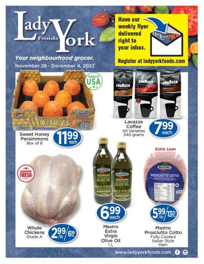 Lady York Foods Flyer November 28 to December 4