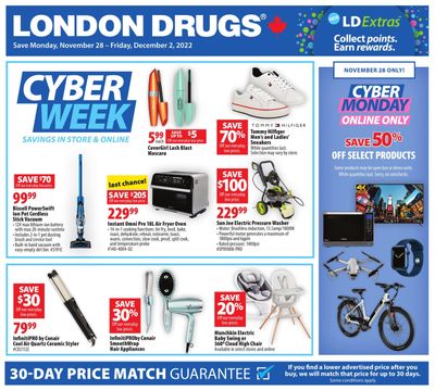 London Drugs Cyber Week Flyer November 28 to December 2