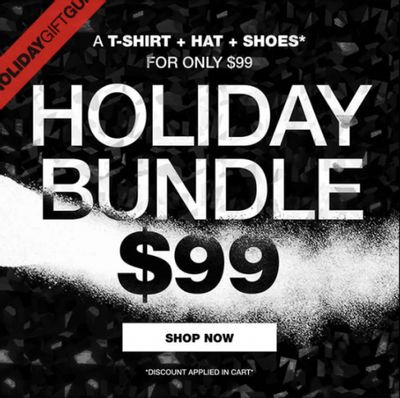 DC Shoes Canada Cyber Monday Sale: Extra 50% Off Sale Items + Holiday Bundle (Shoes, Shirt and Hat for $99)