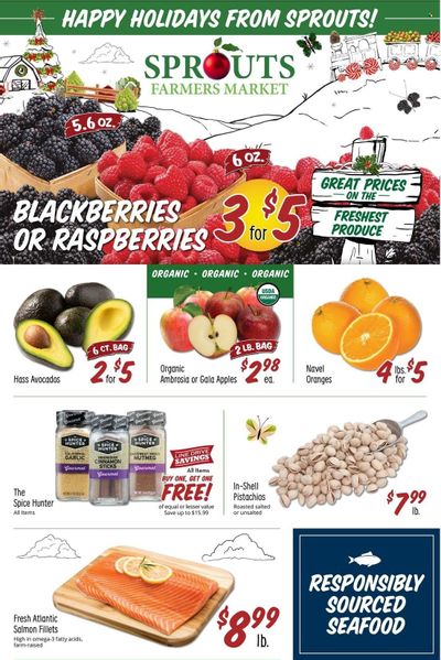 Sprouts Weekly Ad Flyer Specials November 30 to December 6, 2022
