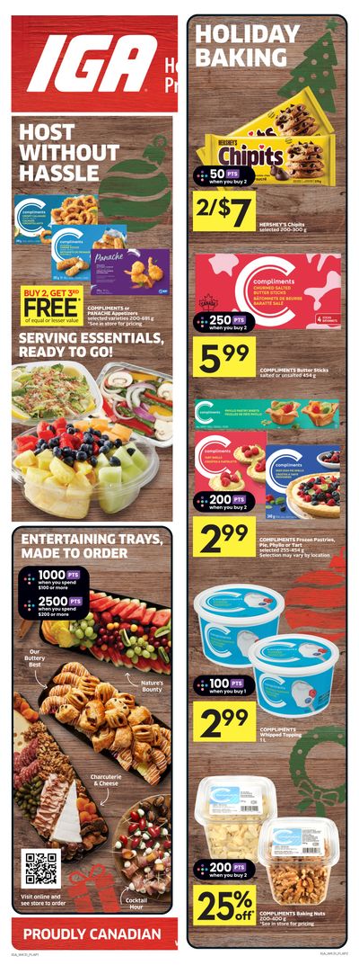 IGA (AB & BC) Flyer December 1 to 7