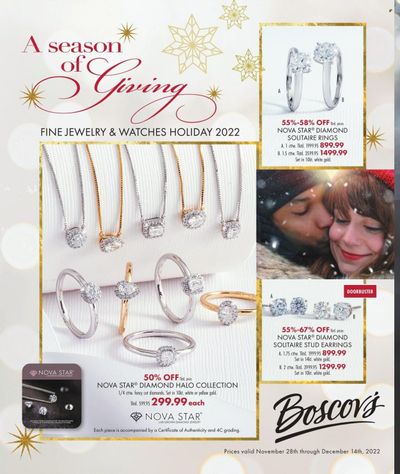 Boscov's (CT, DE, MD, NJ, NY, PA) Weekly Ad Flyer Specials November 28 to December 14, 2022
