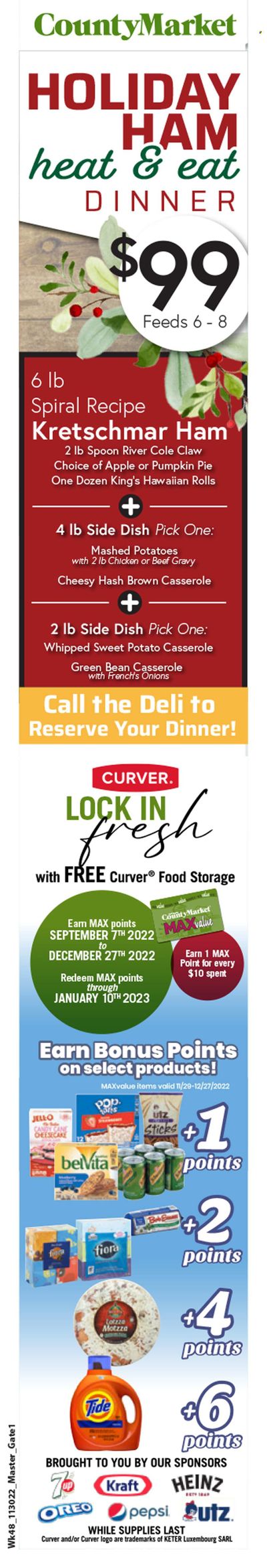 County Market (IL, IN, MO) Weekly Ad Flyer Specials November 30 to December 6, 2022