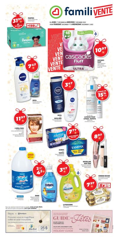 Familiprix Flyer December 1 to 7