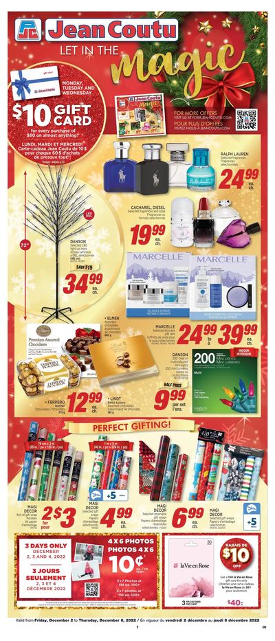Jean Coutu (ON) Flyer December 2 to 8