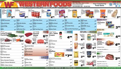 Western Foods Flyer November 30 to December 6