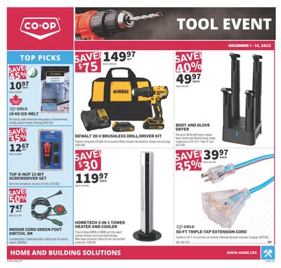 Co-op (West) Home Centre Flyer December 1 to 14