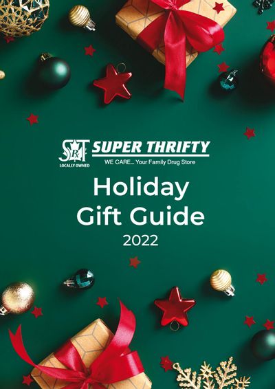 Super Thrifty Holiday Gift Guide November 30 to December 24