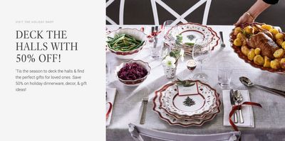 Villeroy & Boch Canada Cyber Week Deals: Save 50% OFF Holiday Shop + Up to 60% OFF Last Chance Items