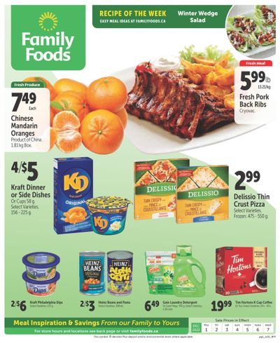 Family Foods Flyer December 1 to 7