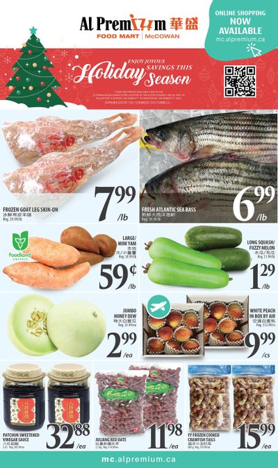 Al Premium Food Mart (McCowan) Flyer December 1 to 7