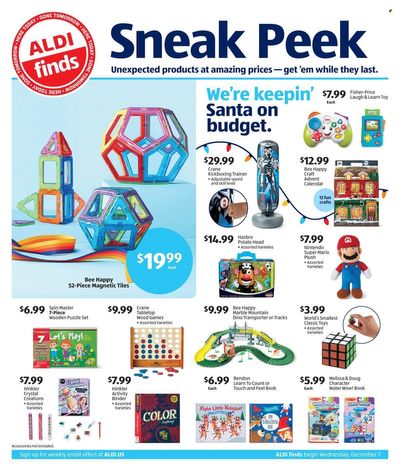 ALDI Weekly Ad Flyer Specials December 7 to December 13, 2022