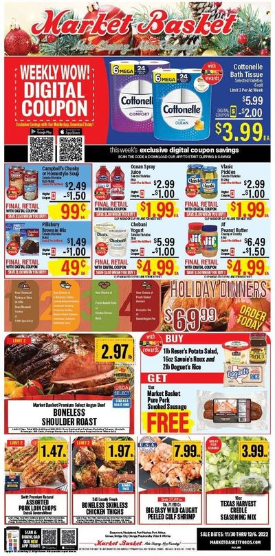 Market Basket (LA, TX) Weekly Ad Flyer Specials November 30 to December 6, 2022