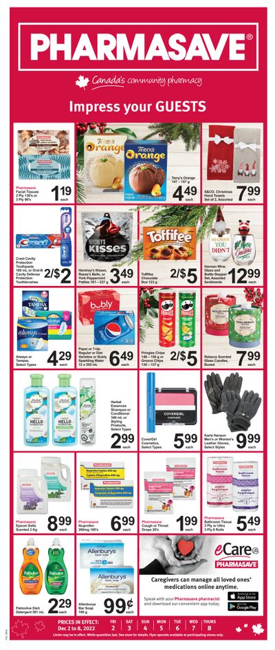 Pharmasave (West) Flyer December 2 to 8