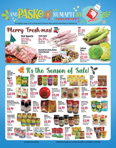 Seafood City Supermarket (West) Flyer December 1 to 7