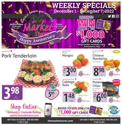 The Market Stores Flyer December 1 to 7