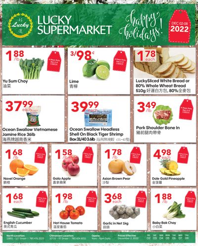 Lucky Supermarket (Edmonton) Flyer December 2 to 8