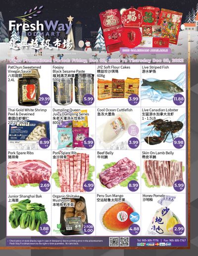 FreshWay Foodmart Flyer December 2 to 8