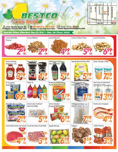 BestCo Food Mart (Etobicoke) Flyer December 2 to 8