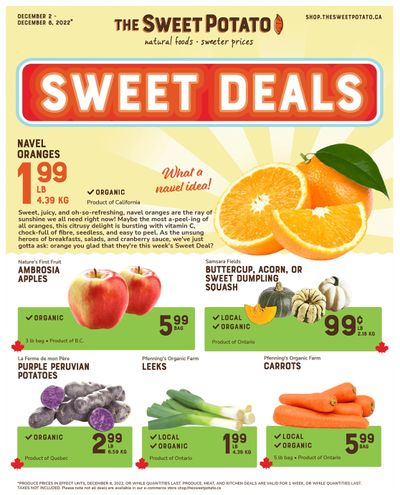 The Sweet Potato Flyer December 2 to 8